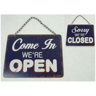 come in we're open - sorry we're closed